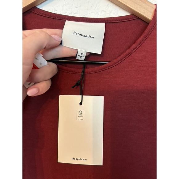 NWT Reformation Tommie Knit Maxi Dress - Picture 5 of 7